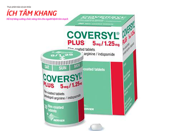 Coversyl là thuốc trị tăng huyết áp được dùng phổ biến trong nhóm ức chế ACE