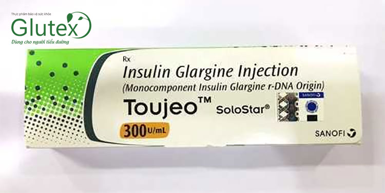 Toujeo là dạng Insulin có thể kéo dài tác dụng đến 36 giờ