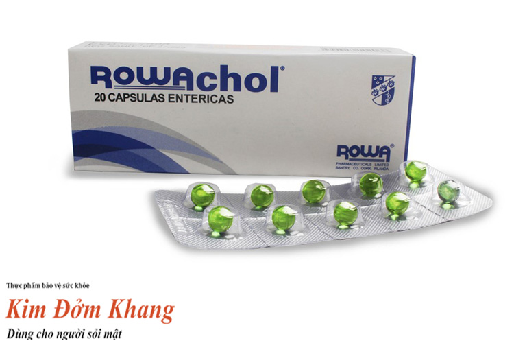 Rowachol - thuốc điều trị sỏi mật cholesterol