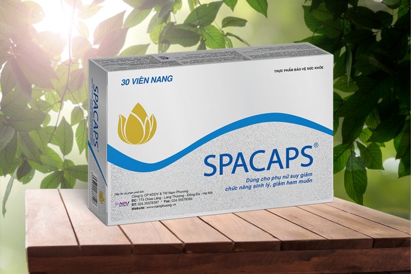 Spacaps giúp bổ huyết, tăng nội tiết tố nữ, hỗ trợ cải thiện chức năng sinh lý nữ và giảm nguy cơ sạm da, nám da