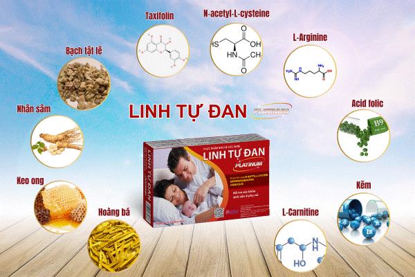 Linh Tự Đan Platinum hỗ trợ bổ trứng, tăng AMH và cơ hội thụ thai