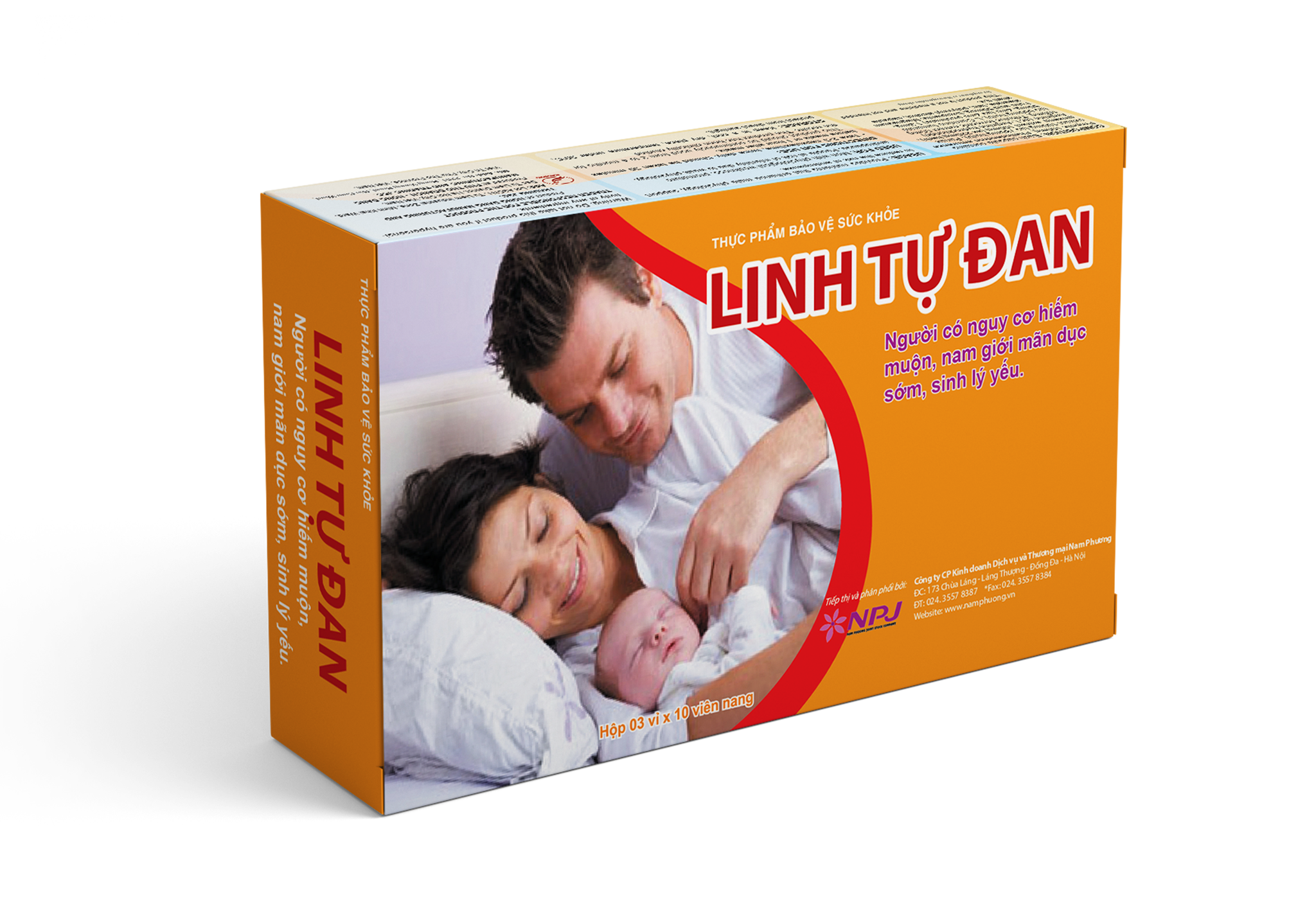 Thực phẩm bảo vệ sức khỏe Linh Tự Đan - Dùng cho nam giới sinh lý yếu, mãn dục sớm