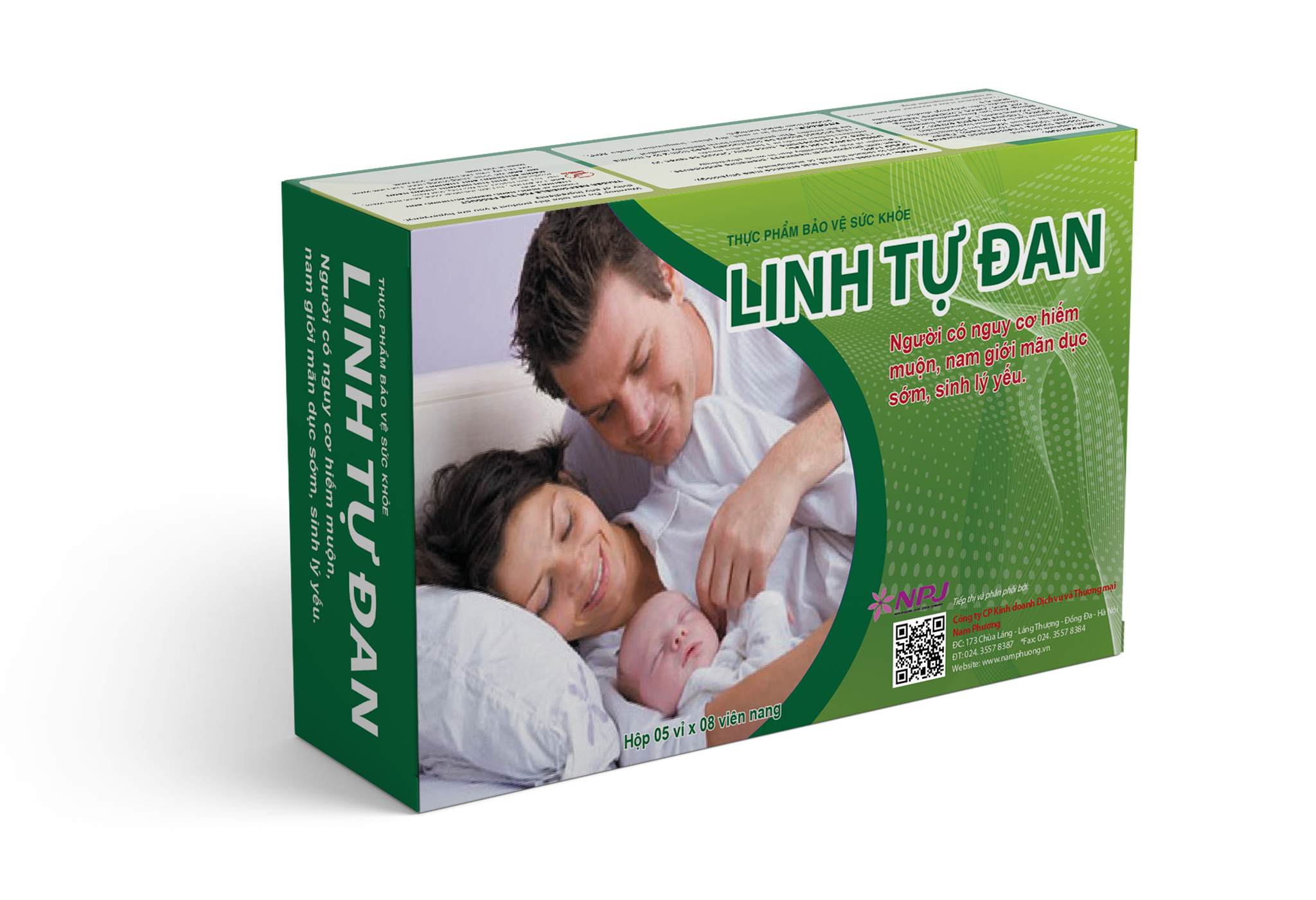 Thực phẩm bảo vệ sức khỏe Linh Tự Đan - Dùng cho nam giới sinh lý yếu, mãn dục sớm