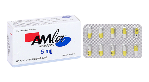 Amlodipin - hoạt chất thường được sử dụng trong nhóm chẹn kênh canxi 