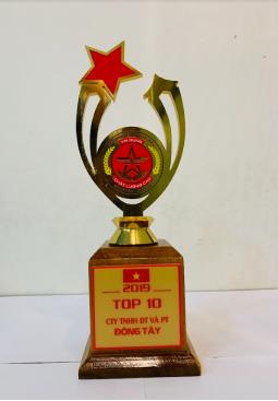 Giải thưởng Top 10 - Sản phẩm uy tín, chất lượng an toàn năm 2019