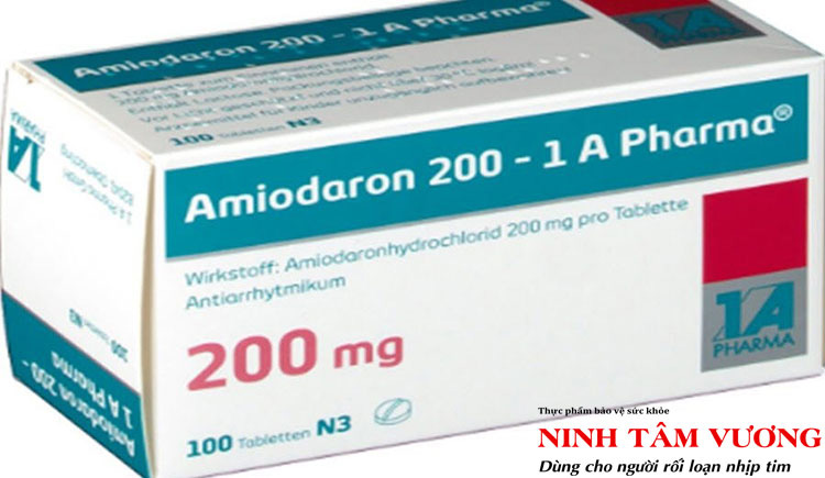 Amiodaron là thuốc sử dụng phổ biến trong điều trị ngoại tâm thu thất