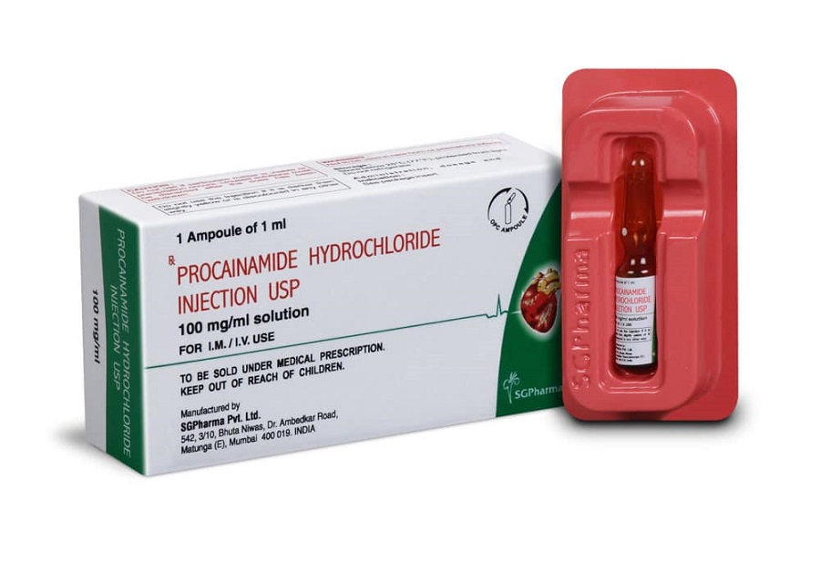Procainamide thuốc điều trị rối loạn nhịp tim