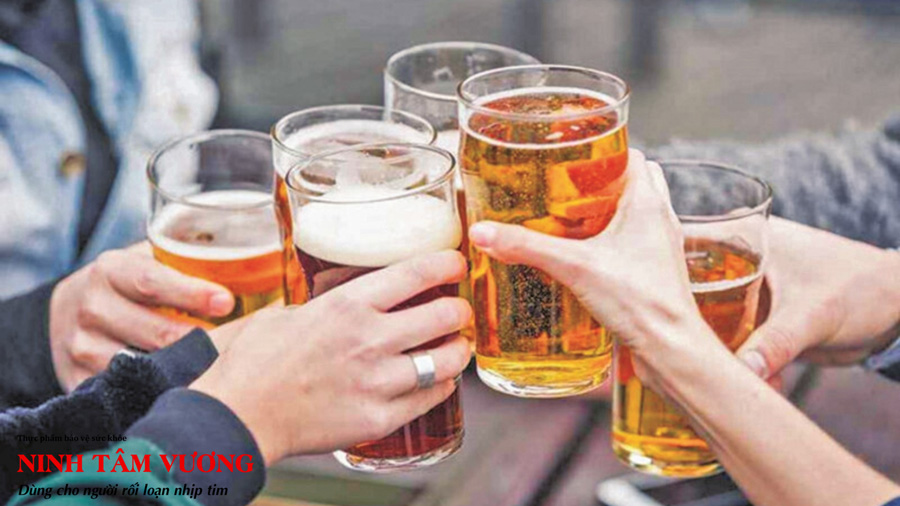  Sử dụng rượu bia làm tăng nguy cơ mắc loạn nhịp xoang